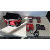 Image 1 : MILWAUKEE M18 CORDLESS TOOL SET - INCLUDES IMPACT GUN, FUEL BRUSHLESS HAMMER DRILL DRIVER, 2 BATTERI