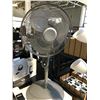 Image 2 : LASKO ELECTRIC FLOOR FAN & 2 HEAD ADJUSTABLE FLOOR LAMP