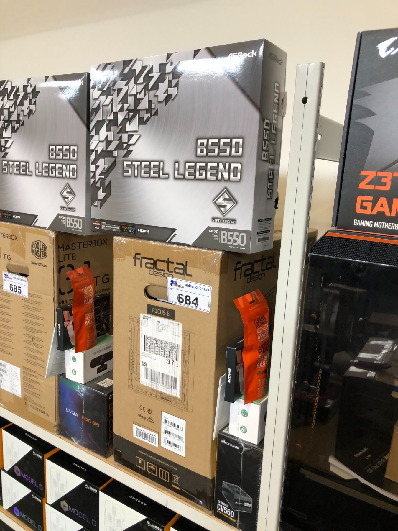 COMPUTER STARTER KIT INCLUDING: TOWER, MOTHERBOARD, POWER SUPPLY ...