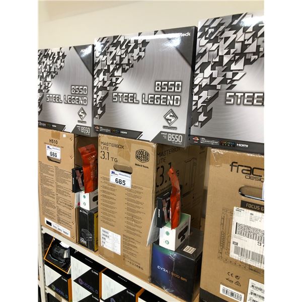 COMPUTER STARTER KIT INCLUDING: TOWER, MOTHERBOARD, POWER SUPPLY ...