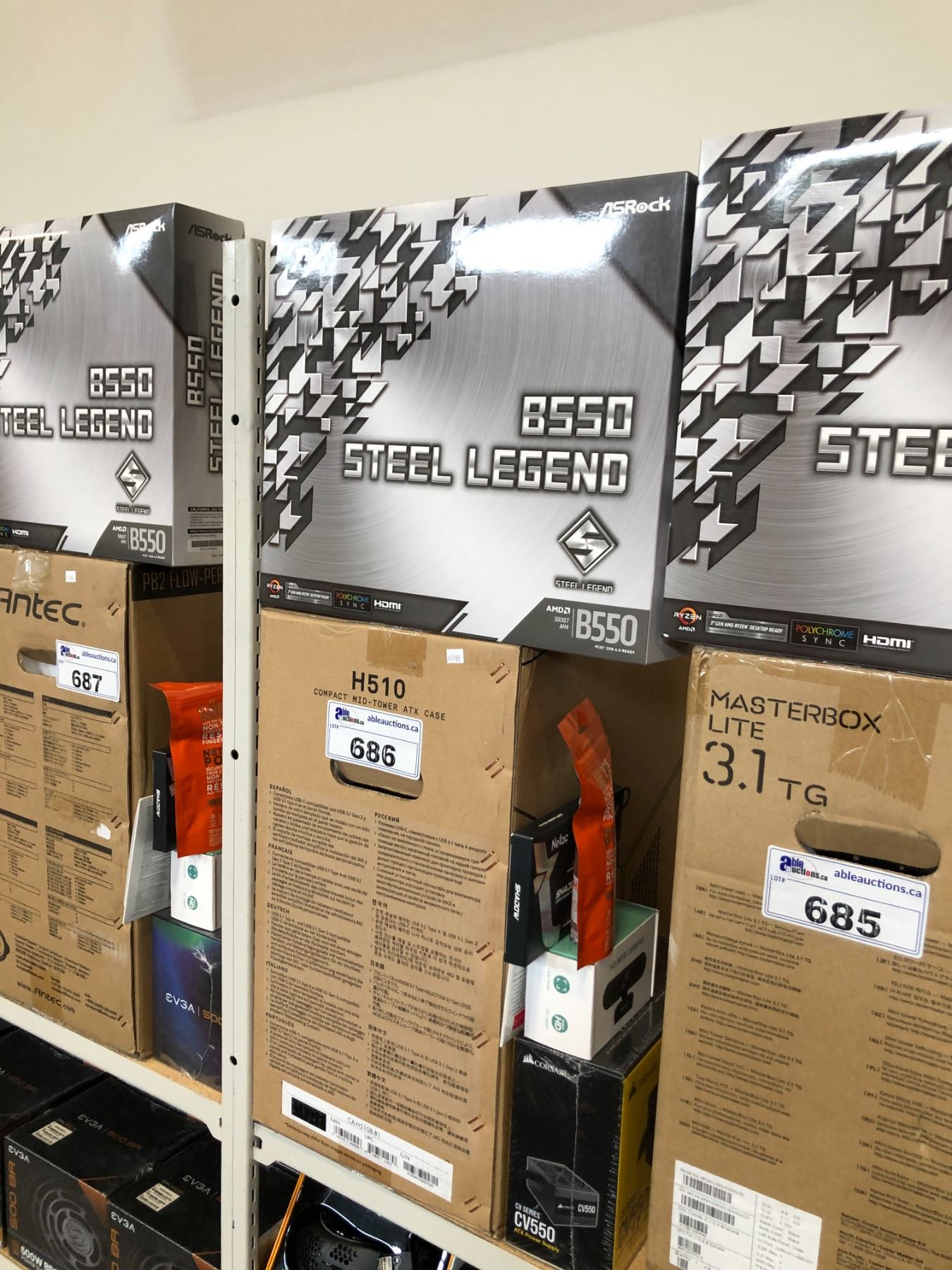 COMPUTER STARTER KIT INCLUDING: TOWER, MOTHERBOARD, POWER SUPPLY ...