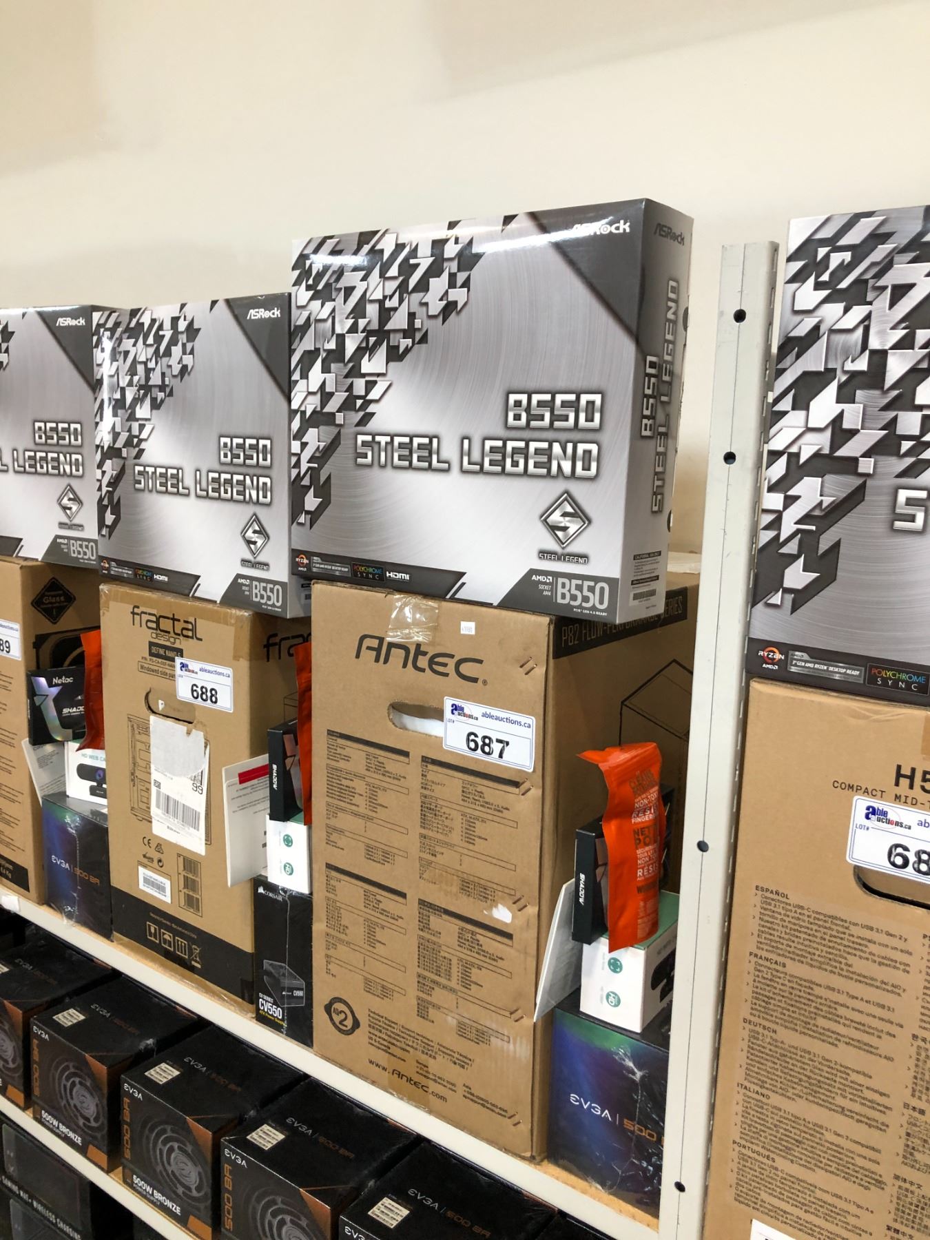 COMPUTER STARTER KIT INCLUDING: TOWER, MOTHERBOARD, POWER SUPPLY ...