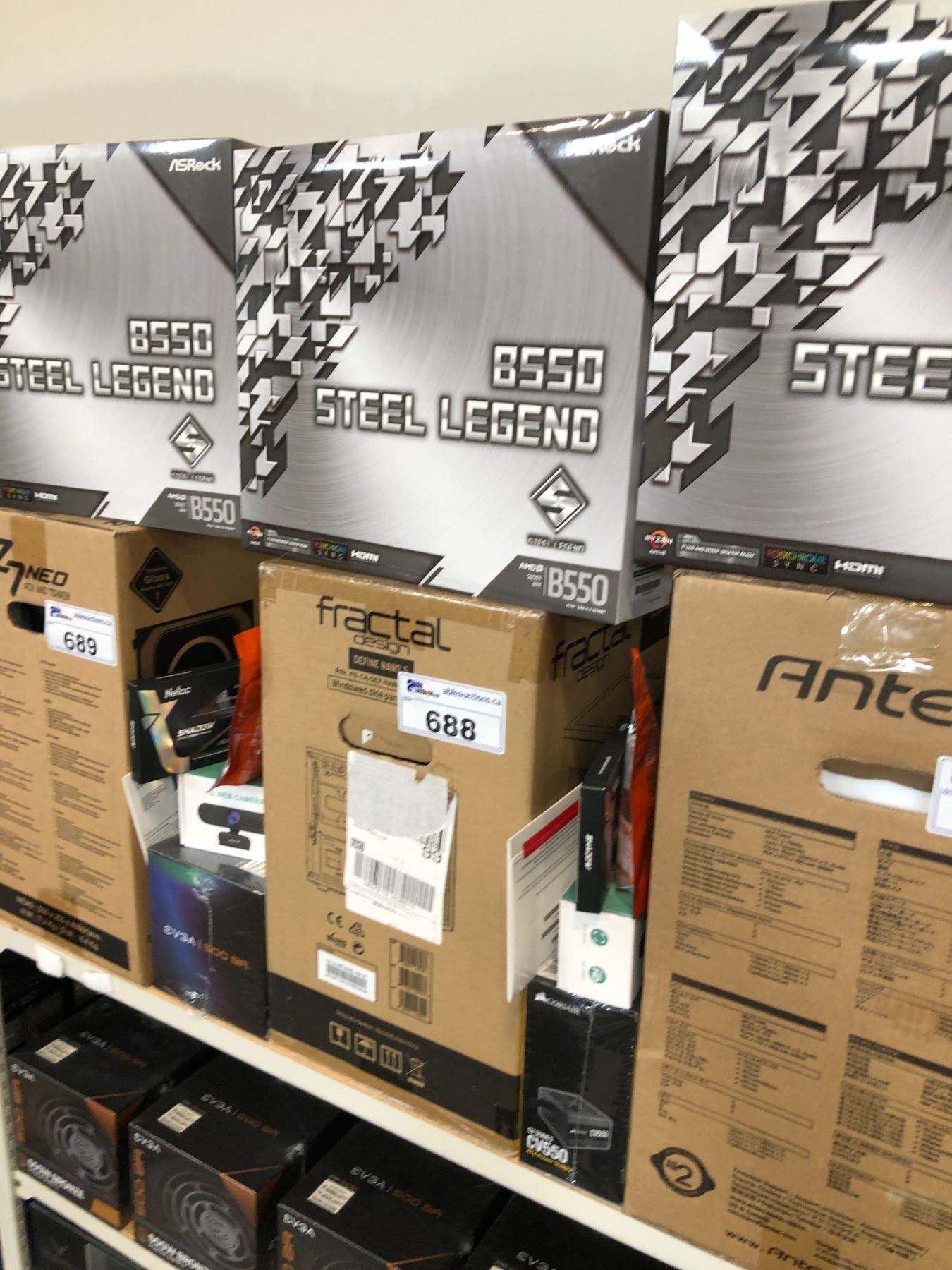 COMPUTER STARTER KIT INCLUDING: TOWER, MOTHERBOARD, POWER SUPPLY ...