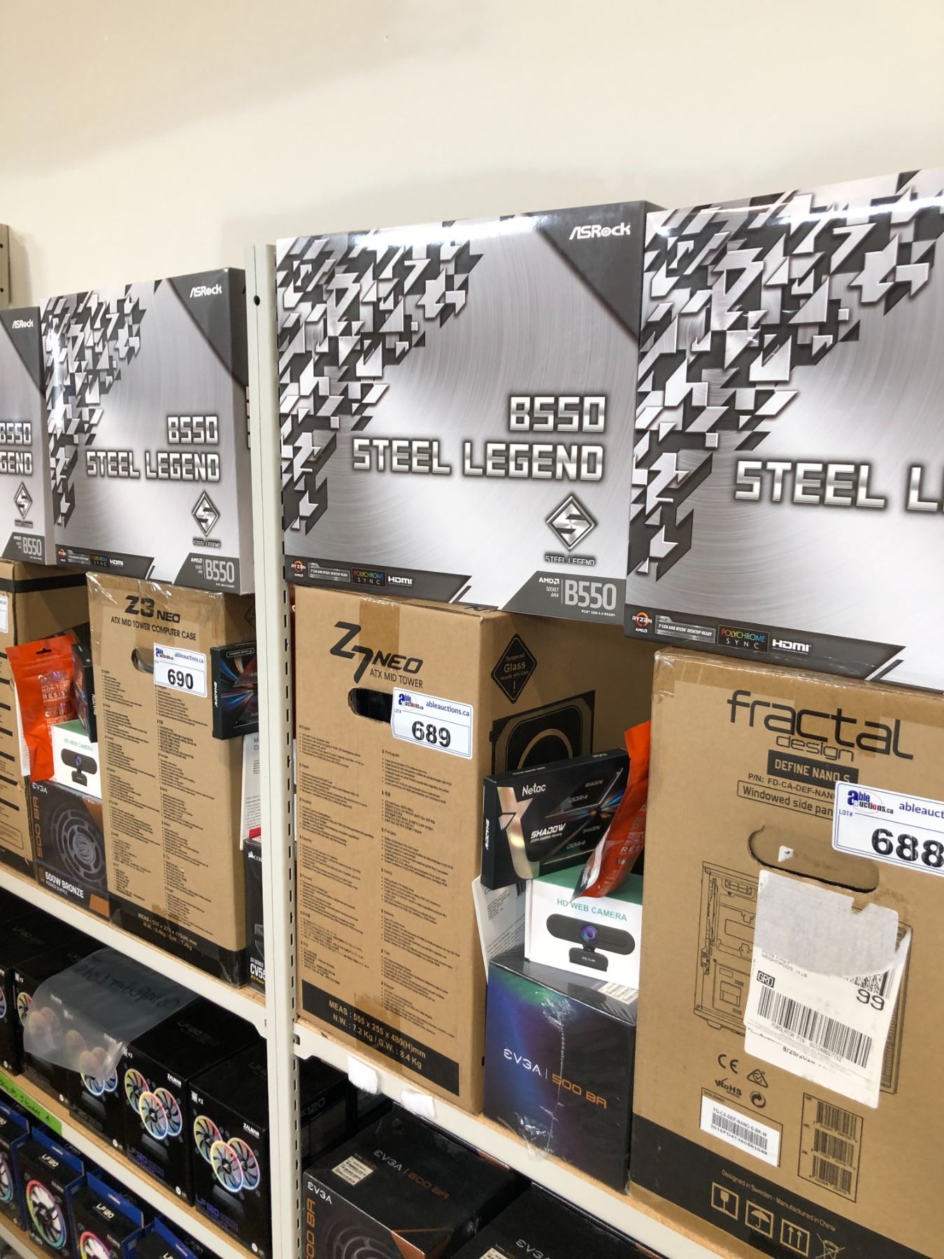 COMPUTER STARTER KIT INCLUDING: TOWER, MOTHERBOARD, POWER SUPPLY ...