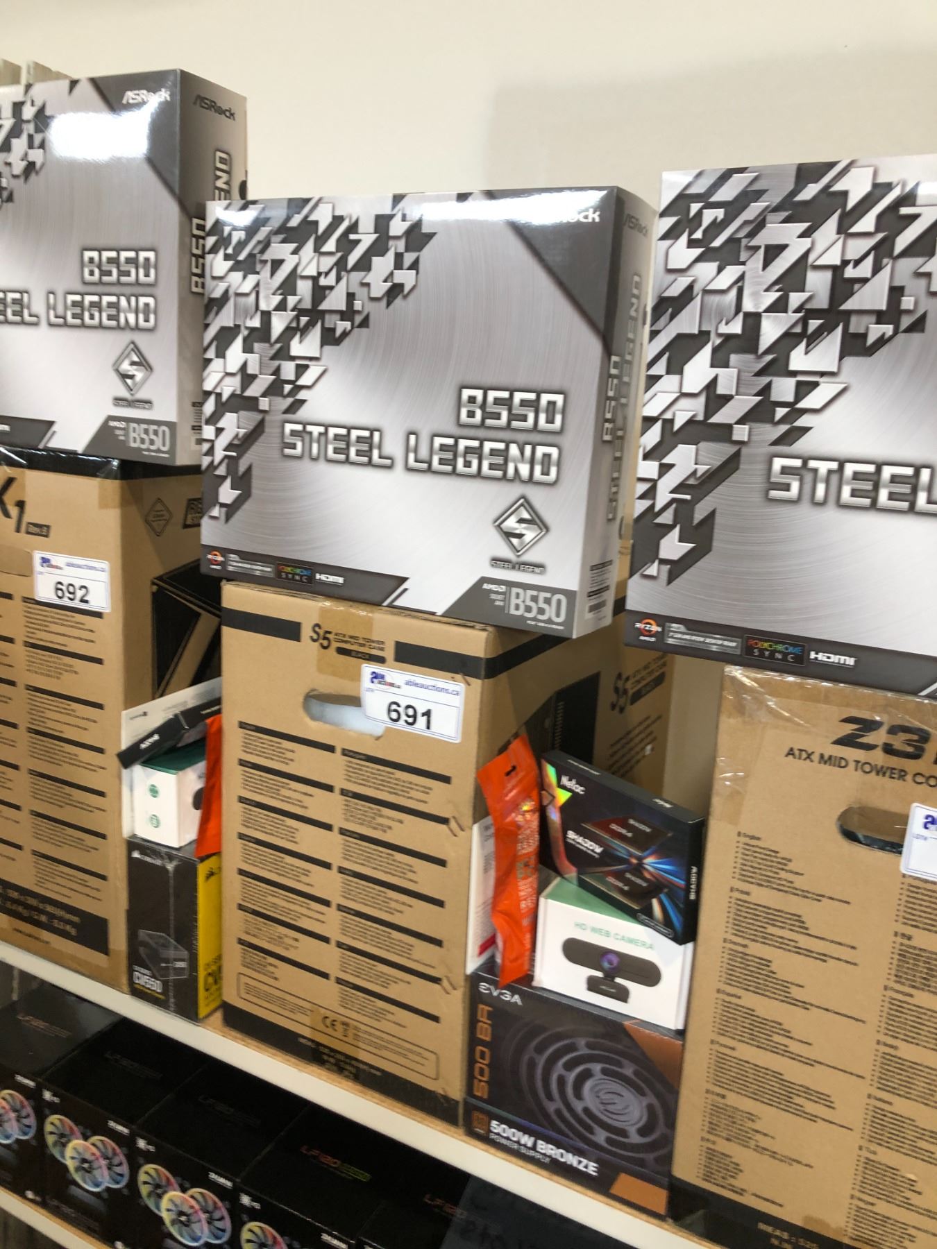 COMPUTER STARTER KIT INCLUDING: TOWER, MOTHERBOARD, POWER SUPPLY ...