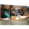 Image 1 : LARGE BOX OF ASSORTED COMPUTER CABLES & BOX OF JELLY COMB WIRELESS OPTICAL MICE