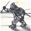 Image 2 : Eskimo Ivory Scrimshaw Pin by Nuguruk