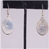 Image 2 : Navajo Sterling Turquoise Earrings