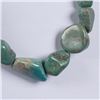 Image 7 : Navajo Nevada Green Turquoise Nugget Necklace