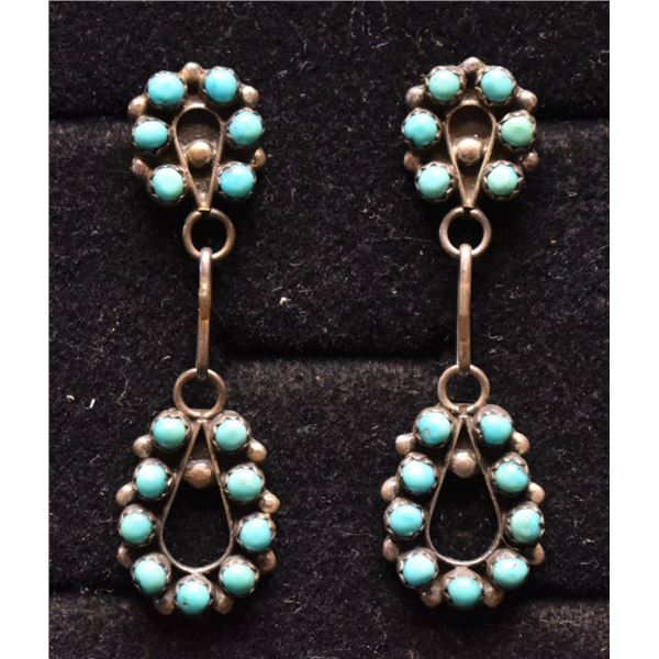 ZUNI INDIAN EARRINGS
