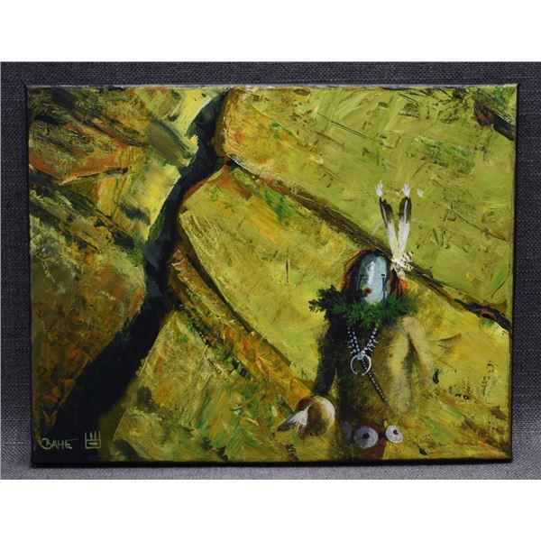 NAVAJO INDIAN PAINTING (ALLEN BAHE)