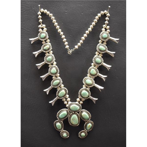 NAVAJO INDIAN SQUASH NECKLACE