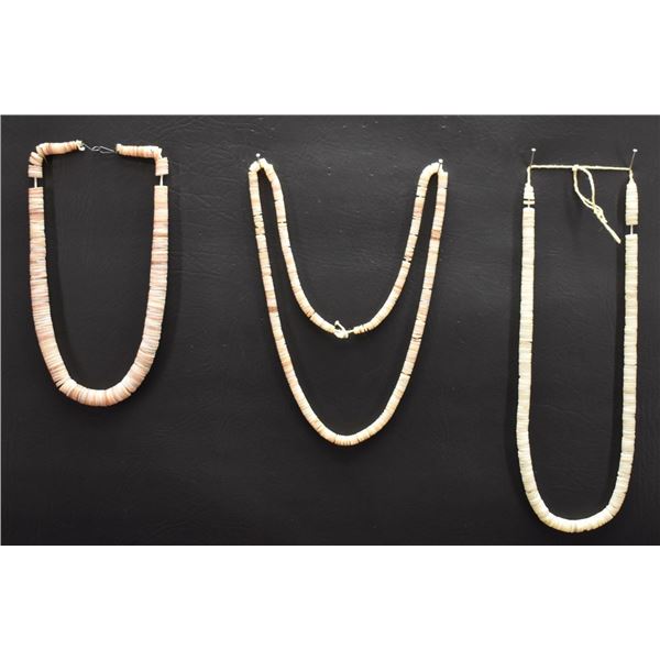 PUEBLO INDIAN SHELL NECKLACES