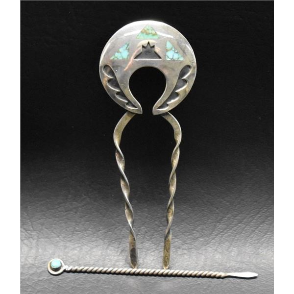 NAVAJO INDIAN HAIR PINS