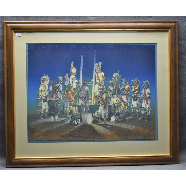 HOPI INDIAN PRINT (NEIL DAVID )