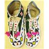 Image 1 : Late 19th C. fully beaded Plains Indian moccasins
