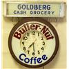 Image 1 : Goldberg Grocery Butter Nut Advertising neon clock