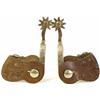 Image 1 : One pair of Crockett marked single mount spurs