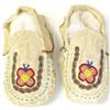 Image 1 : Good pair of beaded child's moccasins