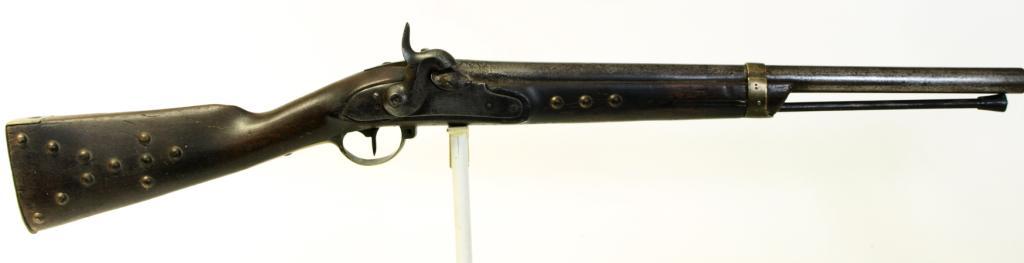 Potsdam percussion Indian tacked rifle