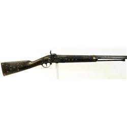 Potsdam percussion Indian tacked rifle