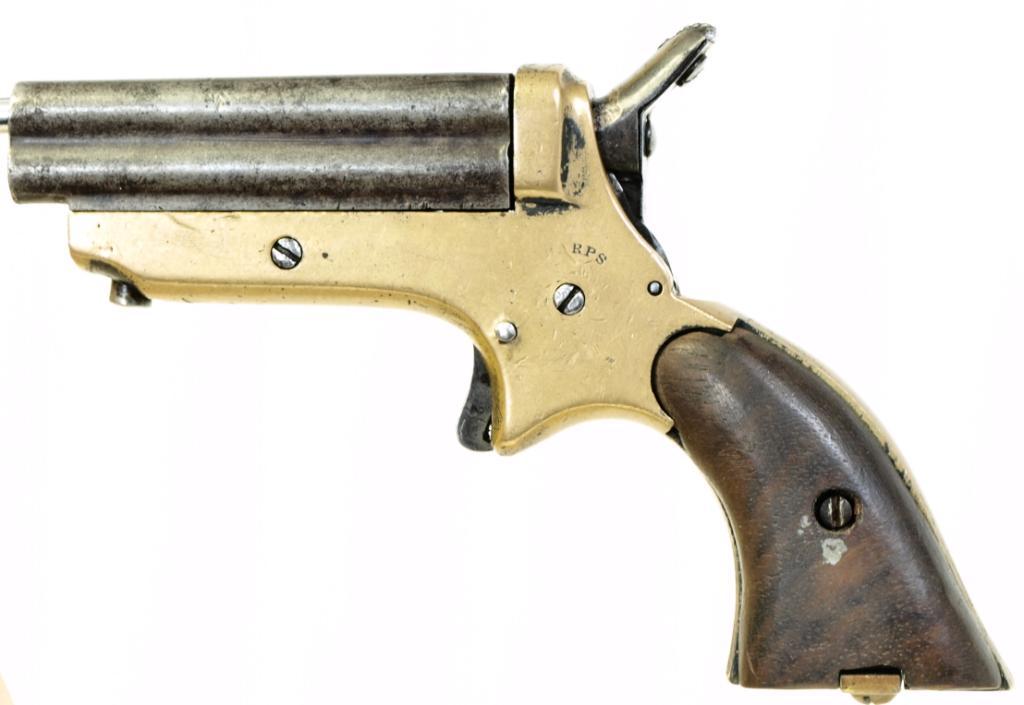 Sharps 4 barrel pepper box pistol .22 cal. SN 7962