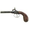 Image 1 : Unmarked center box lock percussion pistol