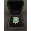 Image 1 : Vintage Handcrafted Sterling Silver with Blue Turquoise Stone Ladies Ring