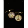 Image 2 : Pair of Vintage Gold Plated Paris Eiffeltower Cufflinks