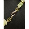 Image 2 : Green Stone Beads, Natural Stone & Faceted Glass Beads Necklace 20" L