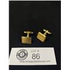 Image 1 : Pair of Gold Plated Cufflinks. Just like New