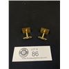 Image 2 : Pair of Gold Plated Cufflinks. Just like New