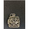Image 2 : Vintage 925 Sterling Silver Hinged Locket Pendant