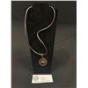 Image 1 : Hand Crafted Copper wth Black Onyx Stone Pendant with Black Cord Necklace