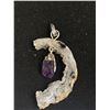 Image 2 : Natural Amethyst Stone Pendant