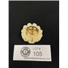 Image 2 : Large Hand Carved Ivory Rose Brooch1.5" Diameter