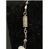 Image 2 : Genuine White & Black Pearls Choker Necklace 16" L
