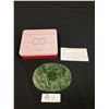 Image 1 : Vintage Phoenix & Dragon Jade Plaque.Natural Nephrite Jade. Measures 5 6.8" x 4 3/8"
