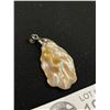 Image 2 : Large Baroque Pearl Pendant 2" L