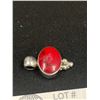 Image 2 : Mexican 925 Sterling Silver with Red Jasper Stone Pendant.