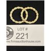 Image 2 : Pair of Twisted Ivory Ring Bands