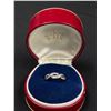Image 2 : Elegant 18k gold Dimond Ring Beautiful Knot Design and Fave Set with 22 Soarkling Diamonds, Ring Siz