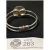 Image 2 : Vintage 925 Tiffany & Co, Hinged Bangle Signed by Tiffany Designer Elsa Peretti