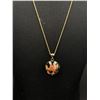 Image 2 : Lot of 2 Pairs of Earrings, 2 Pendant Necklaces and Cloisonne Bracelet