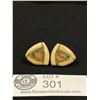 Image 2 : Inlaid Mammoth Ivory Earrings