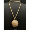 Image 2 : Disco Ball Pendant with Chain 32" L
