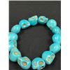 Image 2 : Unusual Heavy Large Stone Skull Bracelet