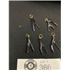 Image 2 : Lot of 6 Natural Black Branch Coral Pendants