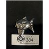 Image 1 : Very Large .925 Sterling Silver Mexican Fish Brooch 2.25" H x 2" W