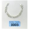 Image 1 : New High Quality Italian Silver Figaro Bracelet